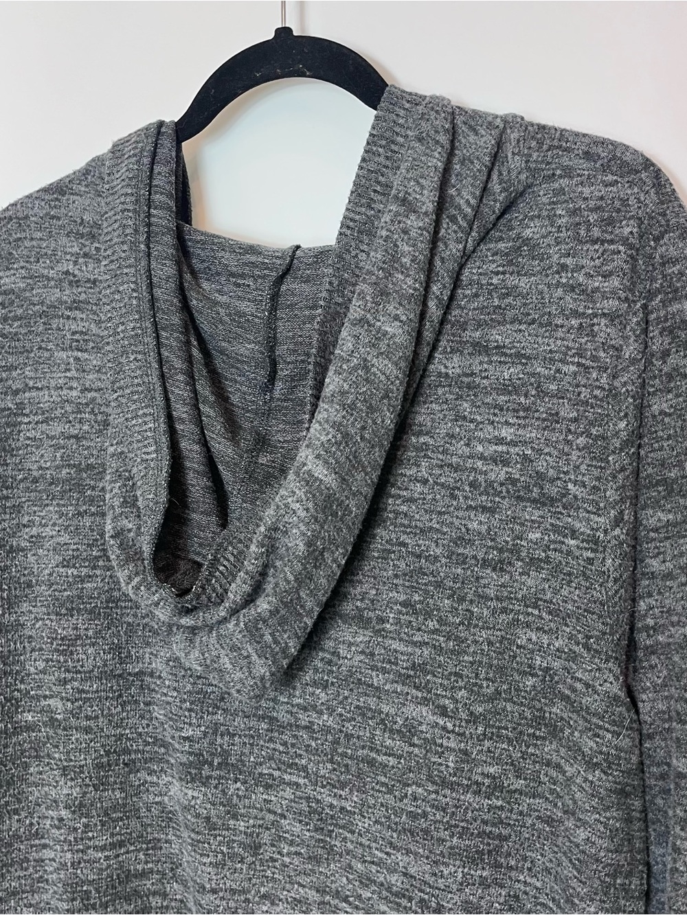 Torrid Super Soft Hooded Plush Open Front Cardigan Charcoal Gray Size 2X - Picture 5 of 7